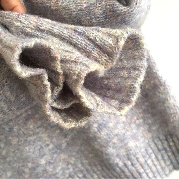Shetland Vintage Fair Isle Wool Crew Neck Long Sleeve Knot Sweater Scotland M - Picture 4 of 6